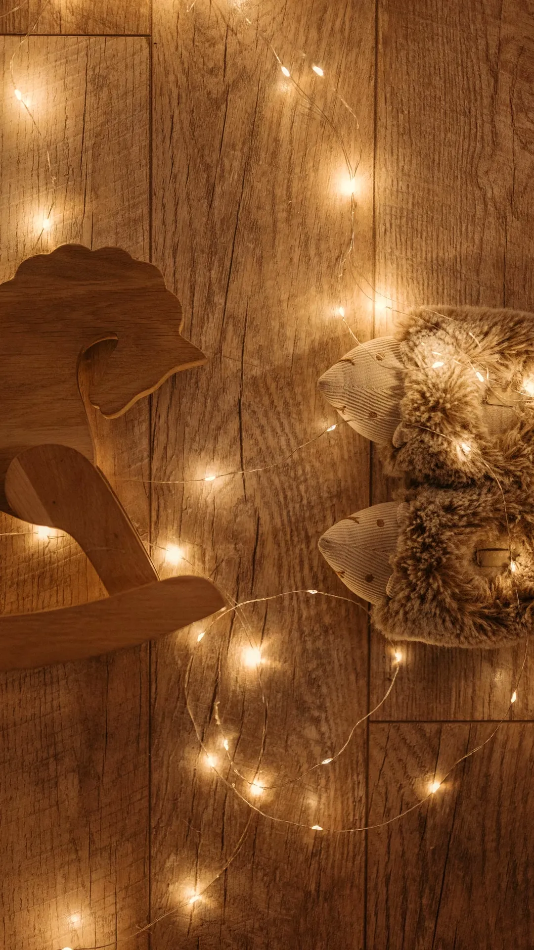 Slippers wrapped as a gift