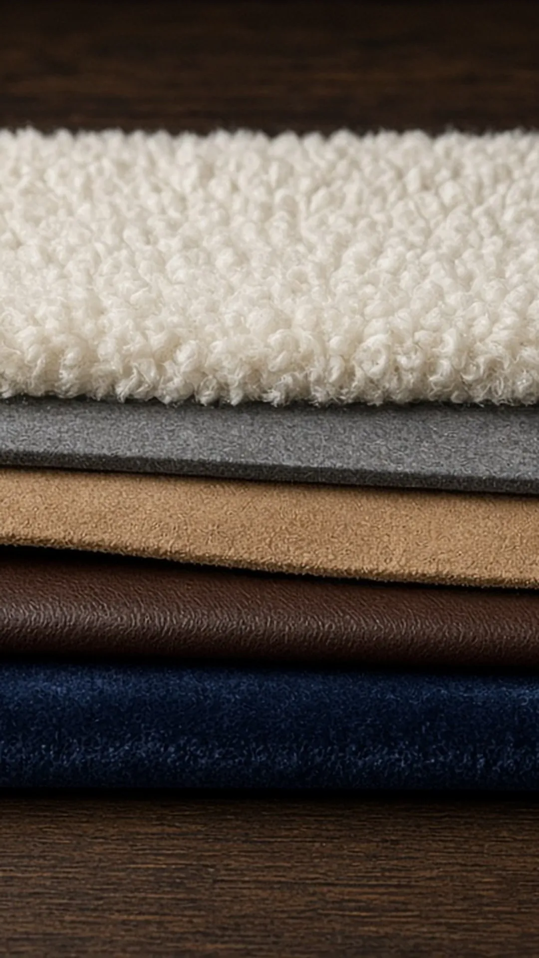 Material swatch stack