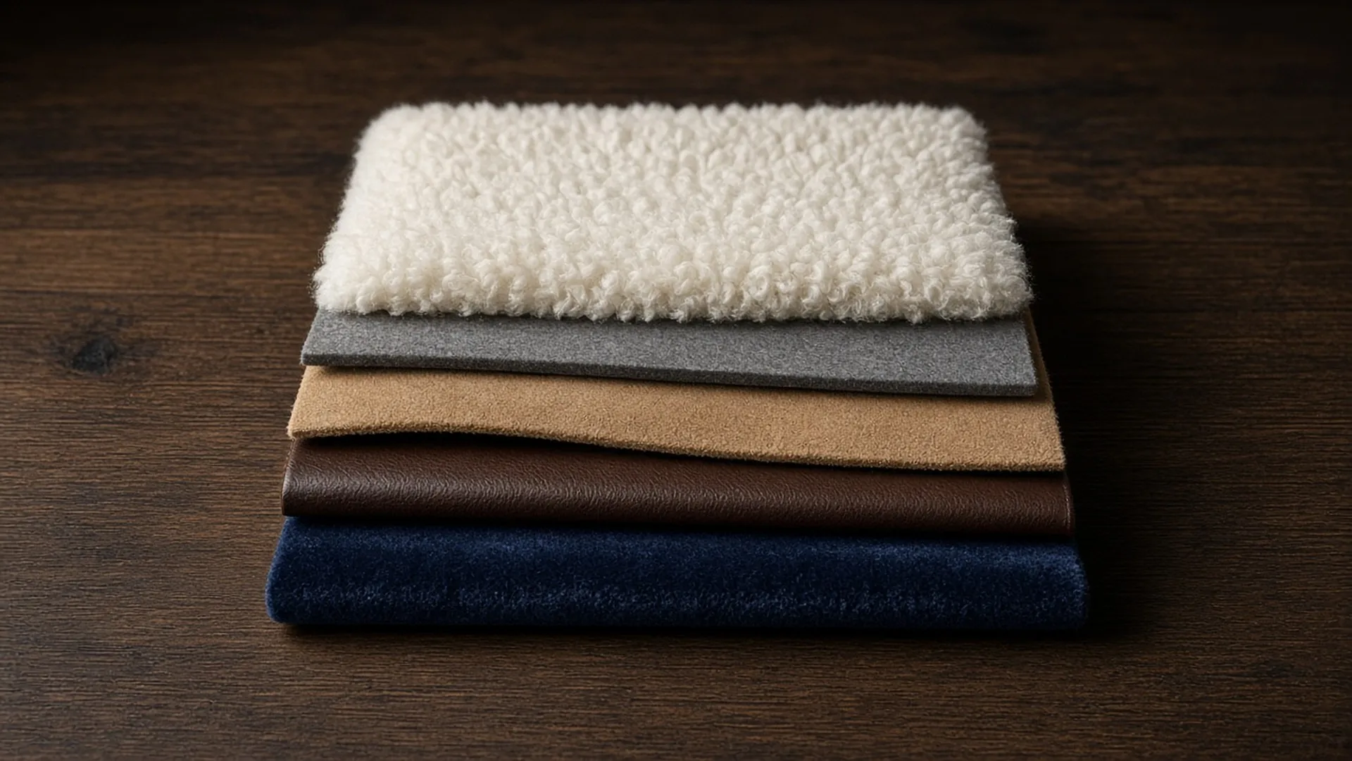 Material swatch stack